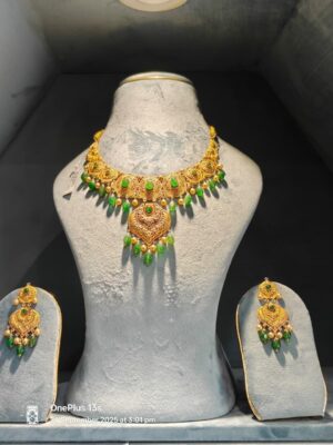 Gold Necklace Set o4